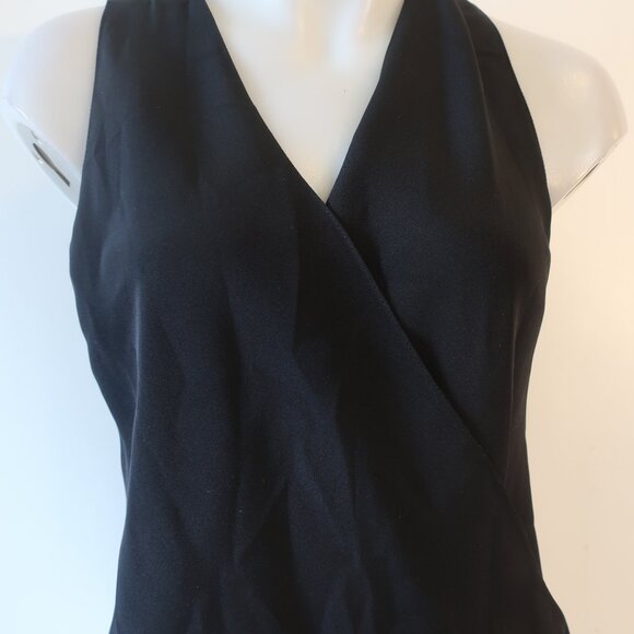Womens Shag Boutique Black Crossover Tank Blouse M - Picture 4 of 6